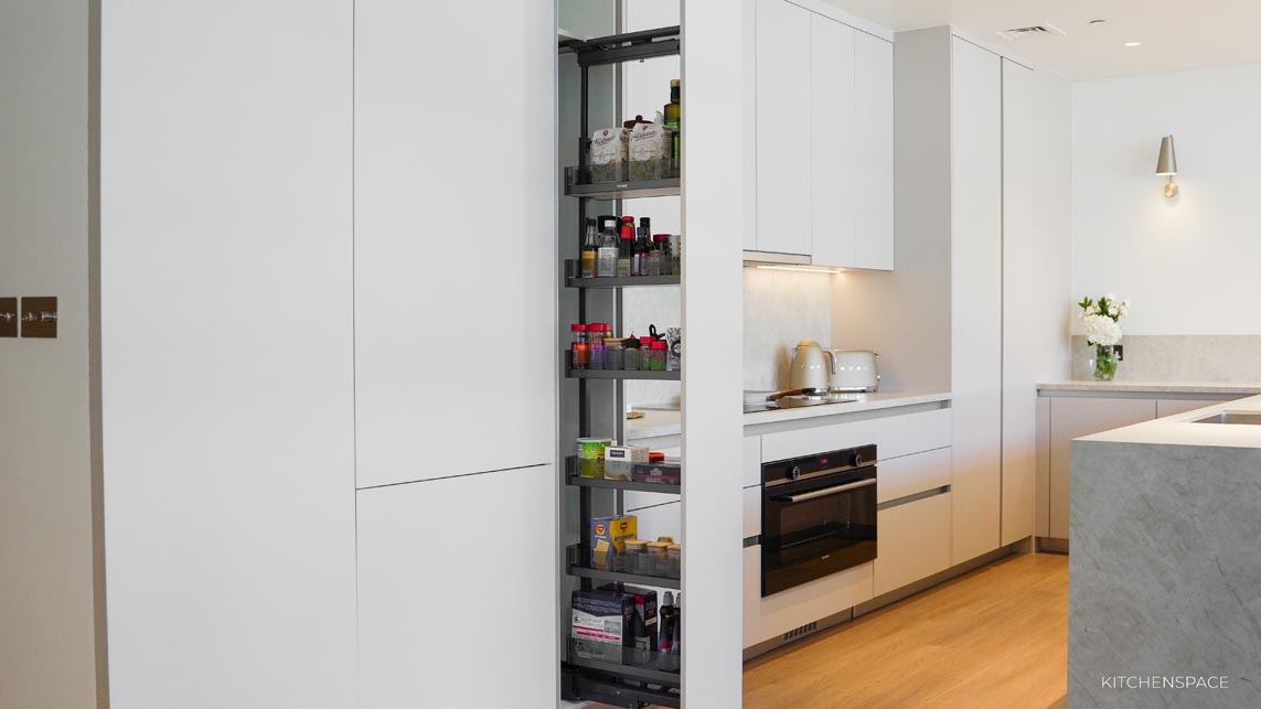 Modern Seamless Open-Plan Kitchen Design